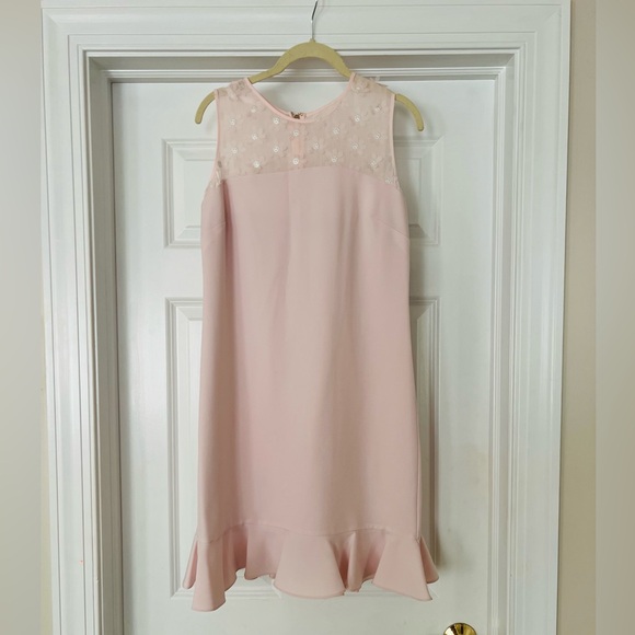 Karl Lagerfeld Dresses & Skirts - Nwt stunning light pink size 4 Karl Lagerfeld sleeveless dress